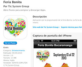 Feria bonita app móvil